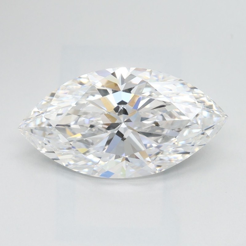 Diament laboratoryjny bezbarwny markiza, 2.08ct, VVS1, D, GIA 2516599695
