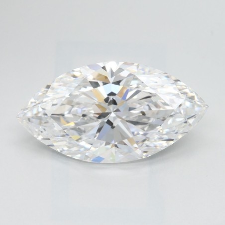 Diament laboratoryjny bezbarwny markiza, 2.08ct, VVS1, D, GIA 2516599695
