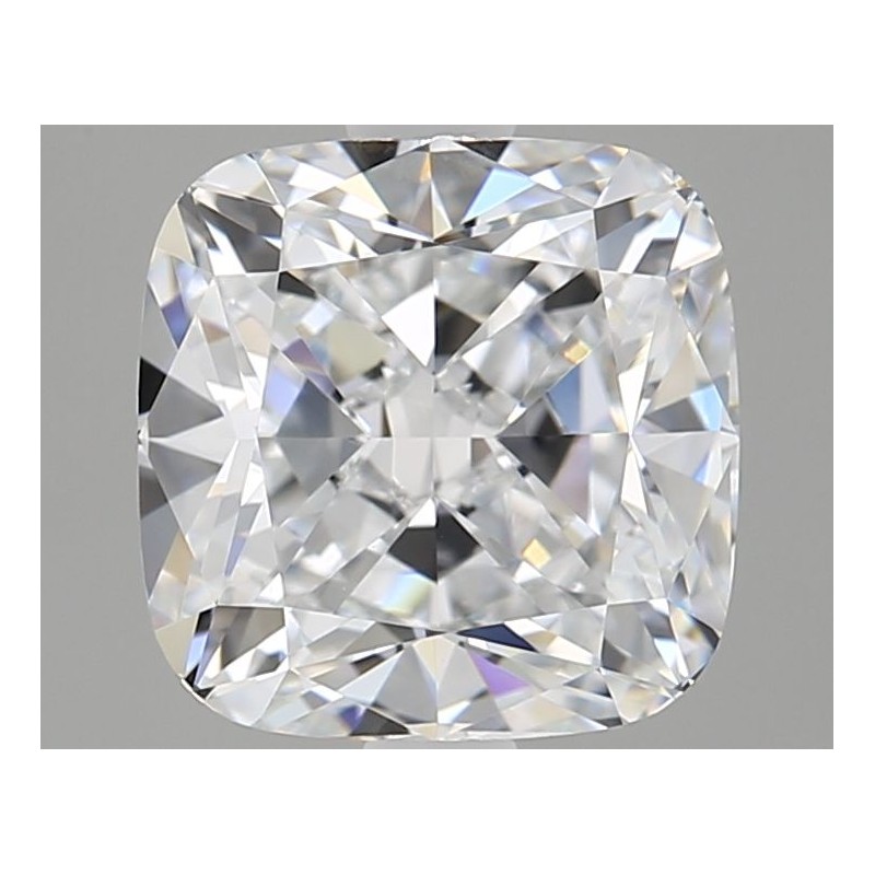 Diament laboratoryjny bezbarwny szlif poduszkowy brylantowy, 2.61ct, VVS2, D, GIA 1533146519