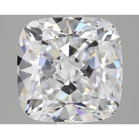 Diament laboratoryjny bezbarwny szlif poduszkowy brylantowy, 2.61ct, VVS2, D, GIA 1533146519