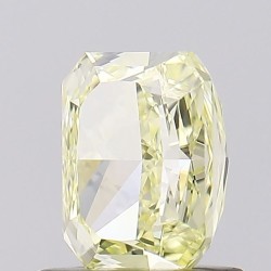 Diament o barwie fantazyjnej radiant, 1.02ct, VVS2, Fancy Light  Yellow, GIA 2436559645