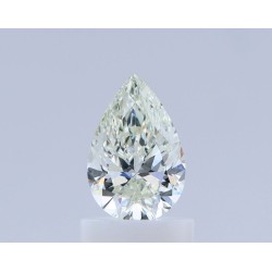 Diament o barwie fantazyjnej szlif gruszkowy, 0.81ct, SI1, Faint Yellow Green, GIA 6402106776