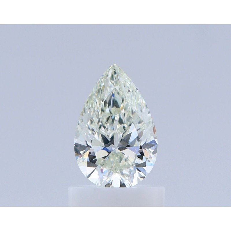 Diament o barwie fantazyjnej szlif gruszkowy, 0.81ct, SI1, Faint Yellow Green, GIA 6402106776
