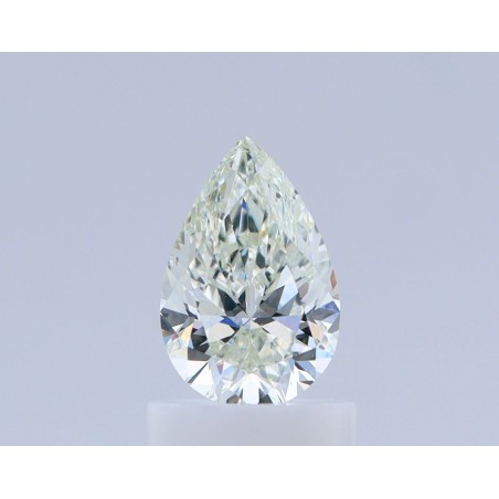 Diament o barwie fantazyjnej szlif gruszkowy, 0.81ct, SI1, Faint Yellow Green, GIA 6402106776