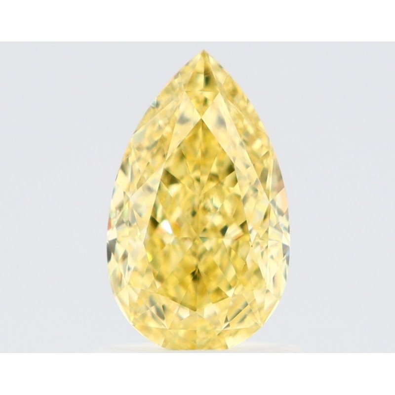 Diament o barwie fantazyjnej szlif gruszkowy, 1.07ct, VS1, Fancy Intense Yellow, GIA 6522934099