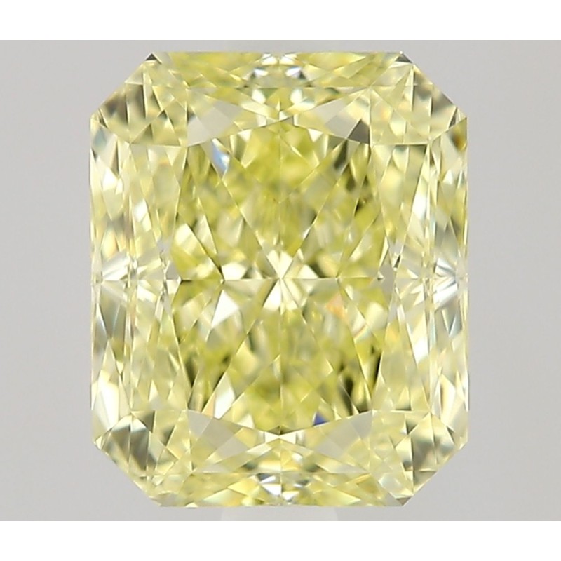Diament o barwie fantazyjnej radiant, 1.01ct, VVS1, Fancy Yellow, GIA 2537531729