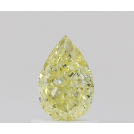 Diament o barwie fantazyjnej szlif gruszkowy, 1.01ct, VS2, Fancy Light Yellow, GIA 1467853377