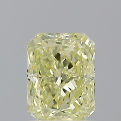 Diament o barwie fantazyjnej radiant, 1.05ct, VS1, Fancy Light Yellow, GIA 6233716008