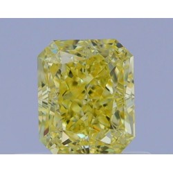Diament o barwie fantazyjnej radiant, 0.5ct, VS2, Fancy Intense Yellow, GIA 2467737656
