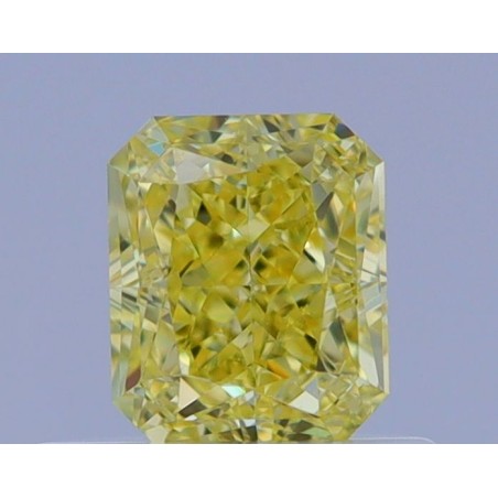 Diament o barwie fantazyjnej radiant, 0.5ct, VS2, Fancy Intense Yellow, GIA 2467737656
