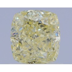 Diament o barwie fantazyjnej szlif poduszkowy brylantowy, 1.19ct, VS2, Fancy Yellow, GIA 6462697751