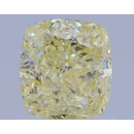 Diament o barwie fantazyjnej szlif poduszkowy brylantowy, 1.19ct, VS2, Fancy Yellow, GIA 6462697751