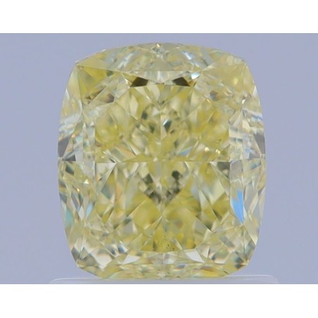 Diament o barwie fantazyjnej szlif poduszkowy brylantowy, 1.18ct, VS2, Fancy  Yellow, GIA 1463485313