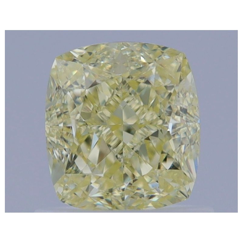 Diament o barwie fantazyjnej szlif poduszkowy brylantowy, 1ct, VS2, Fancy Light Yellow, GIA 2467511137 Diament o barwie fantazyjnej szlif poduszkowy brylantowy, 1ct, VS2, Fancy Light Yellow, GIA 2467511137