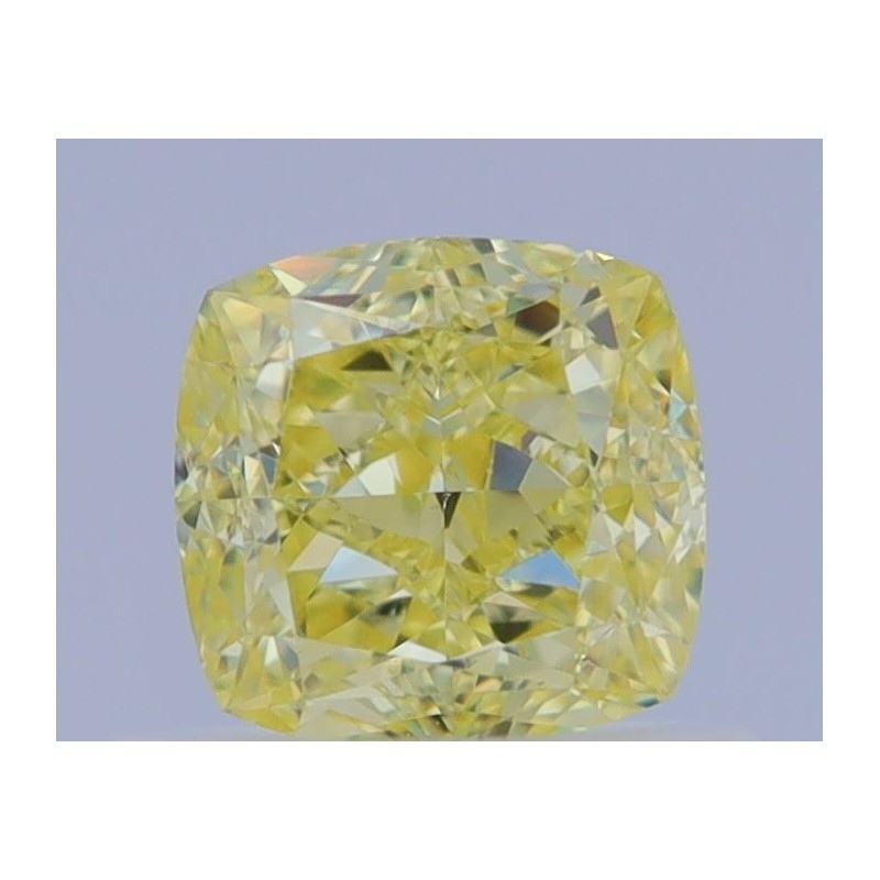 Diament o barwie fantazyjnej szlif poduszkowy brylantowy, 0.71ct, VS1, Fancy Yellow, GIA 1465659462 Diament o barwie fantazyjnej szlif poduszkowy brylantowy, 0.71ct, VS1, Fancy Yellow, GIA 1465659462