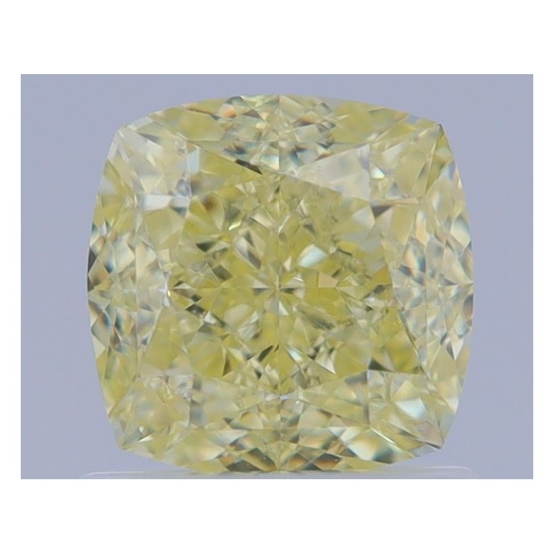 Diament o barwie fantazyjnej szlif poduszkowy brylantowy, 1ct, VS1, Fancy Yellow, GIA 2464752372 Diament o barwie fantazyjnej szlif poduszkowy brylantowy, 1ct, VS1, Fancy Yellow, GIA 2464752372