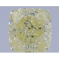 Diament o barwie fantazyjnej szlif poduszkowy brylantowy, 1.17ct, VS1, Fancy Light Yellow, GIA 2466480192