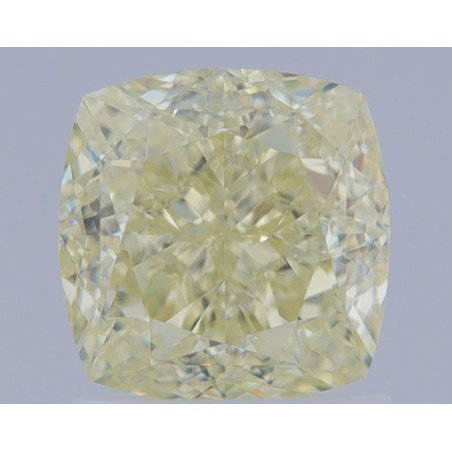 Diament o barwie fantazyjnej szlif poduszkowy brylantowy, 1.62ct, VS2, Fancy Light Yellow, GIA 6462259688