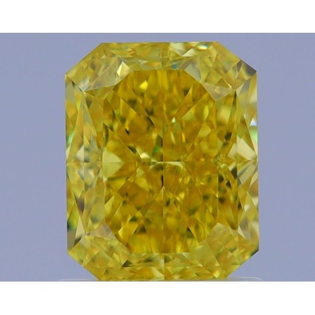 Diament o barwie fantazyjnej radiant, 1.28ct, VS2, Fancy Vivid Yellow, GIA 2235078888