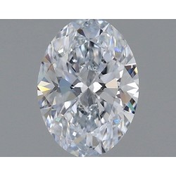 Diament laboratoryjny bezbarwny szlif owalny, 1.24ct, VVS2, F, IGI LG723563534