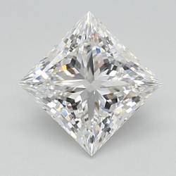Diament laboratoryjny bezbarwny szlif princess, 1.54ct, VVS2, F, IGI LG625426866