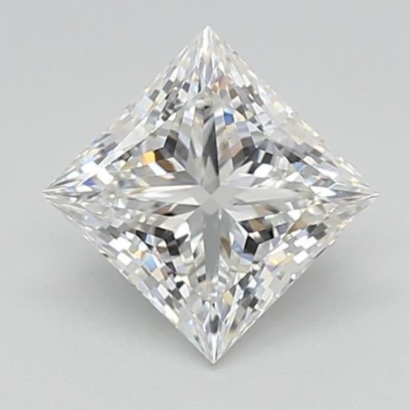 Diament laboratoryjny bezbarwny szlif princess, 1.54ct, VVS2, F, IGI LG625426866
