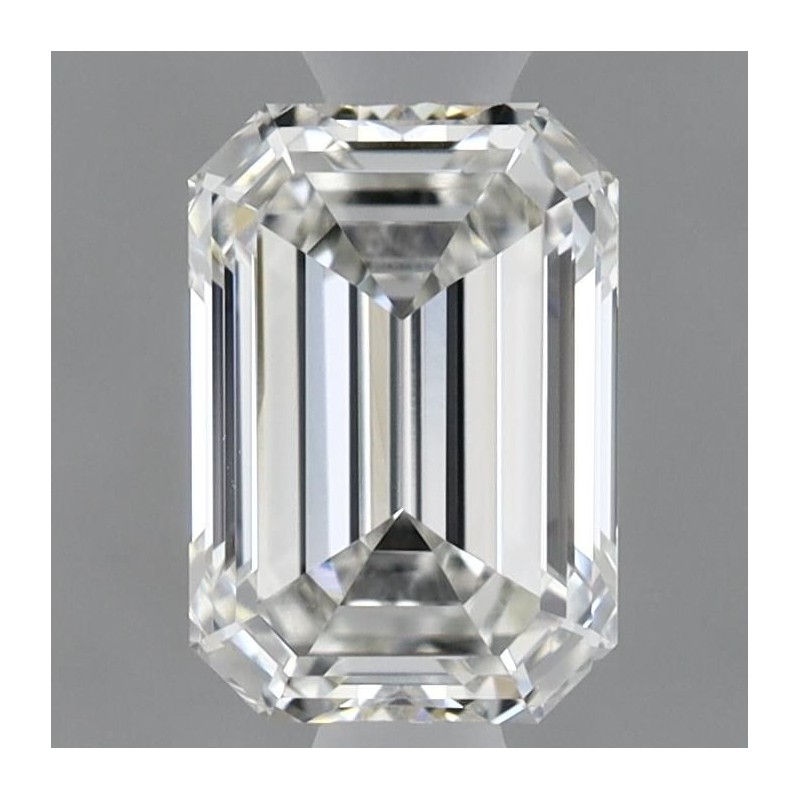 Diament laboratoryjny bezbarwny szlif szmaragdowy, 0.96ct, VVS2, F, IGI LG628415322