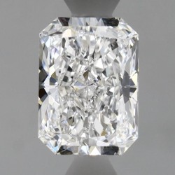 Diament laboratoryjny bezbarwny radiant, 1.04ct, VVS2, F, IGI LG638430077