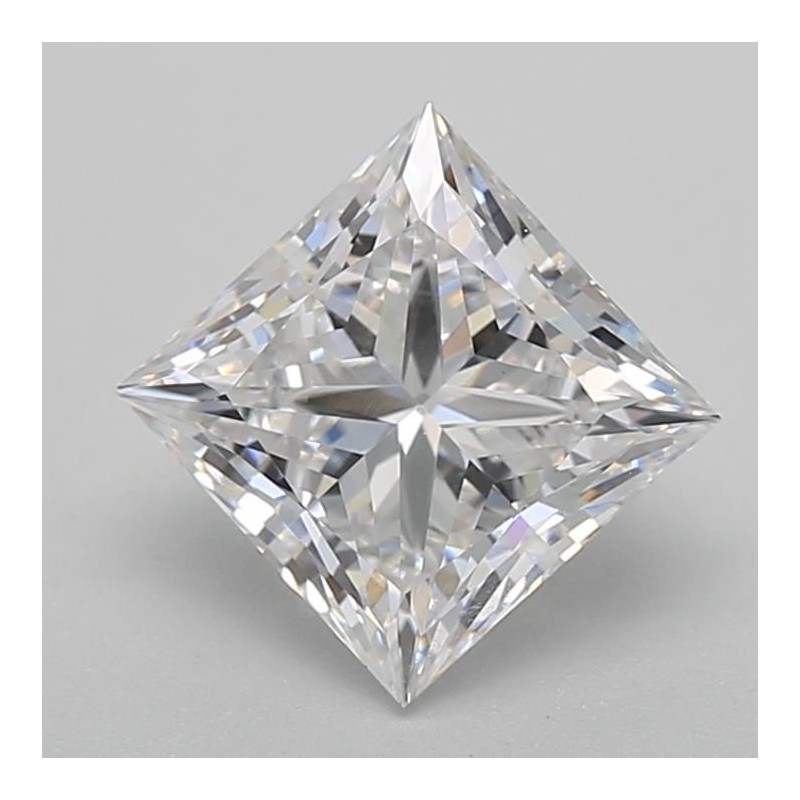 Diament laboratoryjny bezbarwny szlif princess, 1.53ct, VVS2, E, IGI LG605340421