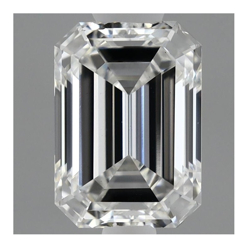 Diament laboratoryjny bezbarwny szlif szmaragdowy, 0.94ct, VVS2, E, IGI LG632487625