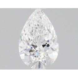 Diament laboratoryjny bezbarwny szlif gruszkowy, 1.05ct, VVS1, E, IGI LG597395288