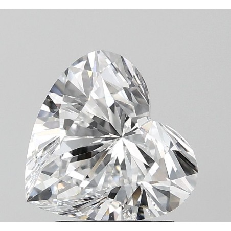 Diament laboratoryjny bezbarwny serce, 2.03ct, VVS2, D, IGI LG734513265