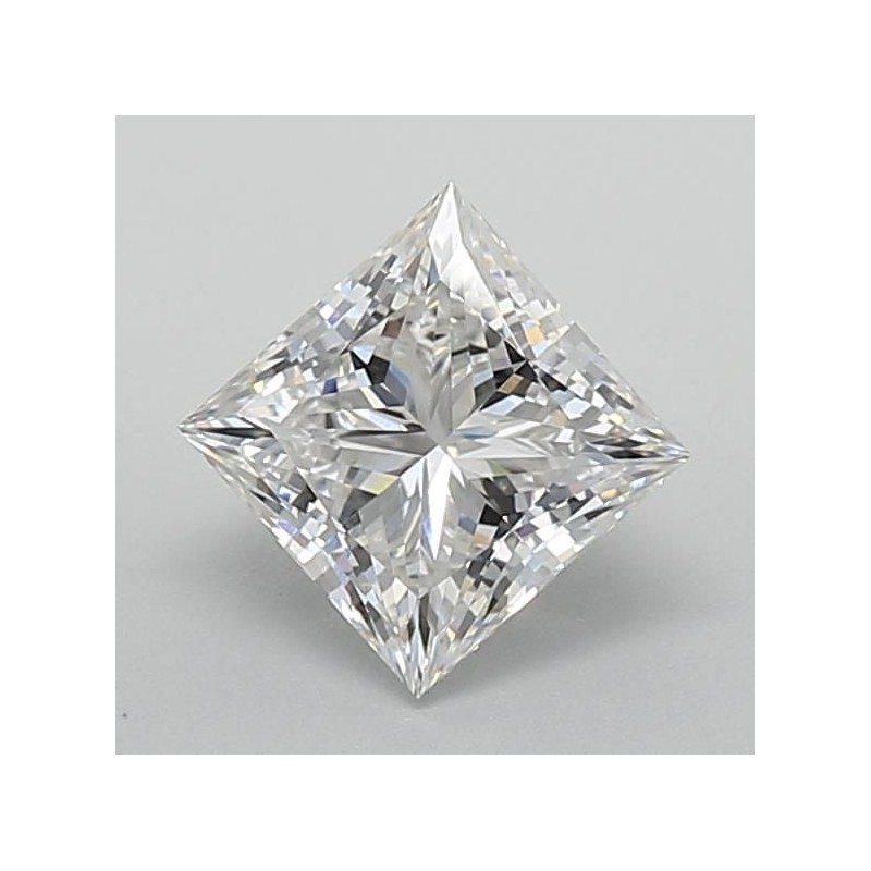 Diament laboratoryjny bezbarwny szlif princess, 1.53ct, VVS2, E, IGI LG625426850
