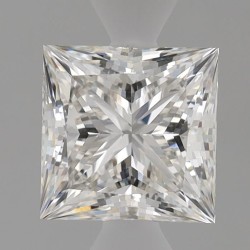 Diament laboratoryjny bezbarwny szlif princess, 1.53ct, VVS2, F, IGI LG625427594
