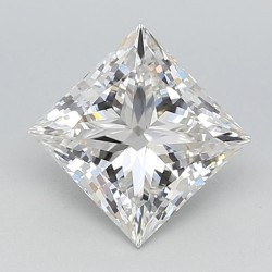 Diament laboratoryjny bezbarwny szlif princess, 1.54ct, VVS2, F, IGI LG624404040