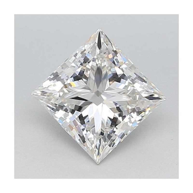Diament laboratoryjny bezbarwny szlif princess, 1.54ct, VVS2, F, IGI LG624404040 Diament laboratoryjny bezbarwny szlif princess, 1.54ct, VVS2, F, IGI LG624404040