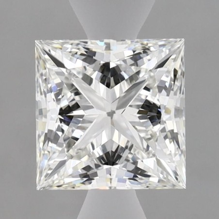 Diament laboratoryjny bezbarwny szlif princess, 1.53ct, VVS2, F, IGI LG627453795