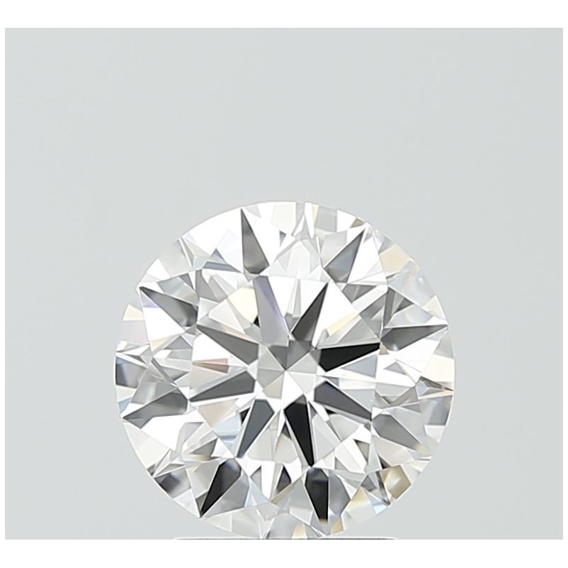 Diament laboratoryjny bezbarwny szlif okrągły, 2.1ct, VVS1, D, IGI LG737565164