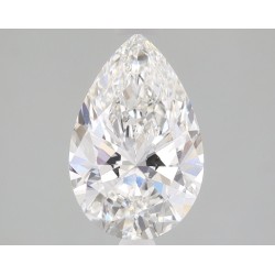 Diament laboratoryjny bezbarwny szlif gruszkowy, 1.57ct, VVS2, F, IGI LG683590266