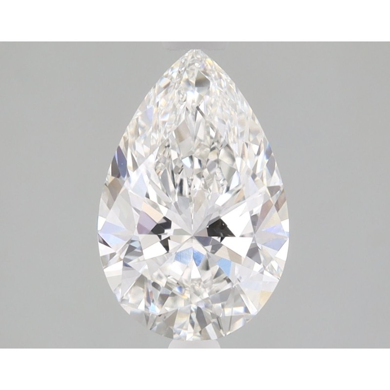 Diament laboratoryjny bezbarwny szlif gruszkowy, 1.57ct, VVS2, F, IGI LG683590266