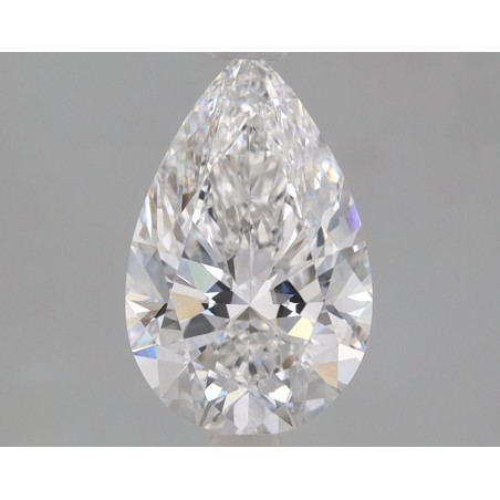 Diament laboratoryjny bezbarwny szlif gruszkowy, 1.59ct, VVS2, E, IGI LG683578391