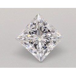 Diament laboratoryjny bezbarwny szlif princess, 1.04ct, VVS2, D, IGI LG696528541