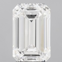 Diament laboratoryjny bezbarwny szlif szmaragdowy, 2.9ct, VVS2, D, IGI LG731543111