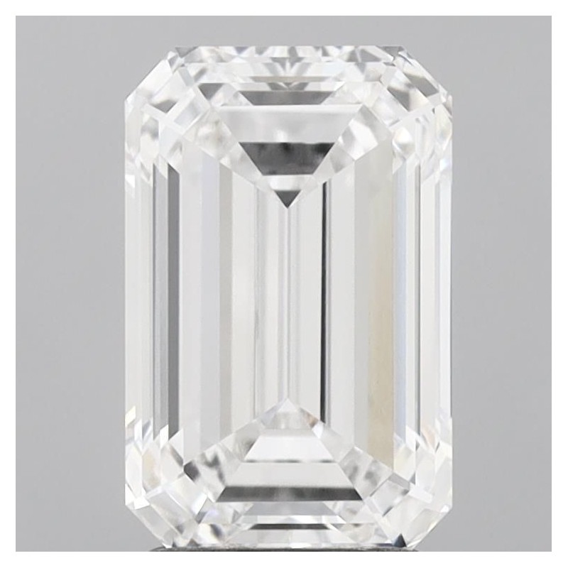 Diament laboratoryjny bezbarwny szlif szmaragdowy, 2.9ct, VVS2, D, IGI LG731543111