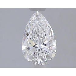 Diament laboratoryjny bezbarwny szlif gruszkowy, 1.1ct, VVS1, D, IGI LG710575010