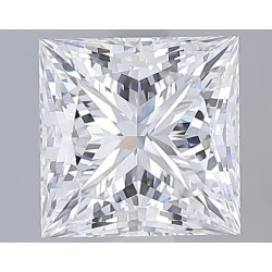 Diament laboratoryjny bezbarwny szlif princess, 2.09ct, VVS1, D, IGI LG700509908