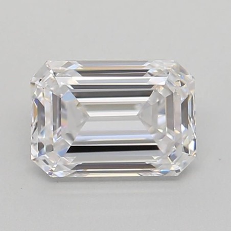 Diament laboratoryjny bezbarwny szlif szmaragdowy, 0.92ct, VVS2, D, IGI LG618402075