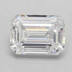 Diament laboratoryjny bezbarwny szlif szmaragdowy, 0.95ct, VVS2, D, IGI LG618403228