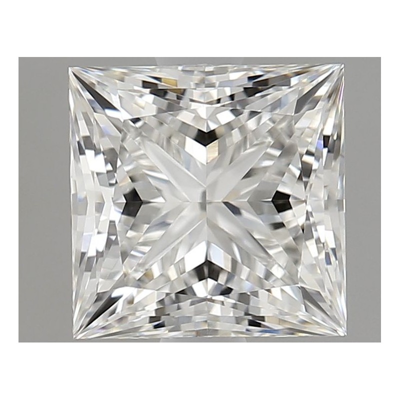 Diament laboratoryjny bezbarwny szlif princess, 1.55ct, VVS2, E, IGI LG739569275