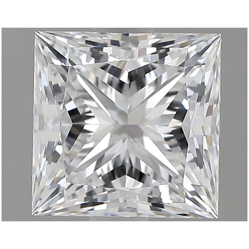 Diament laboratoryjny bezbarwny szlif princess, 1.53ct, VVS2, D, IGI LG733506296